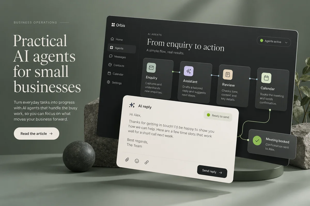 AI agents for small businesses: 7 jobs you can automate this quarter.